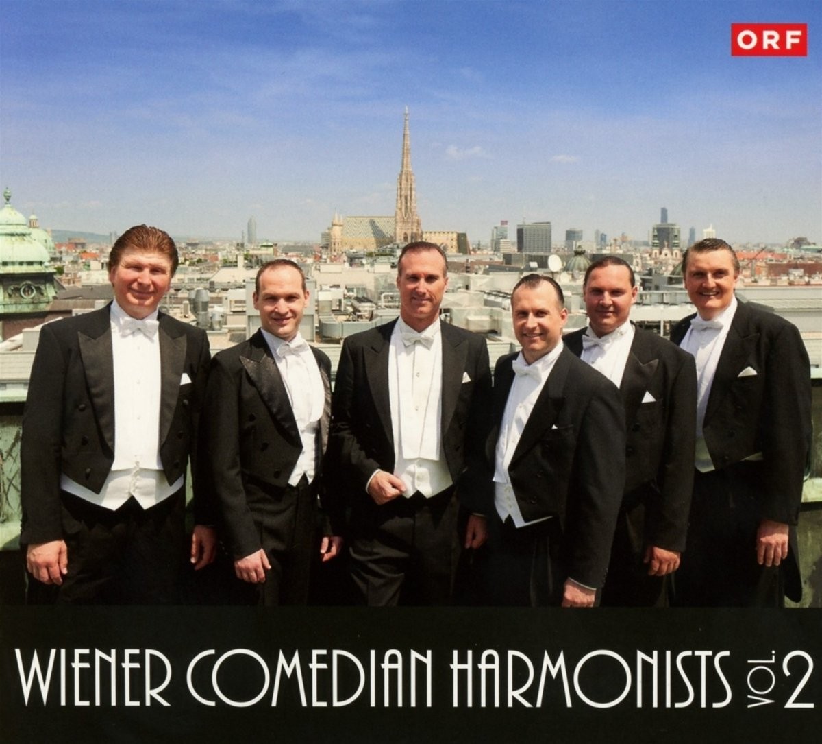 Musik CD Cover der 2. CD der Wiener Comedian Harmonists