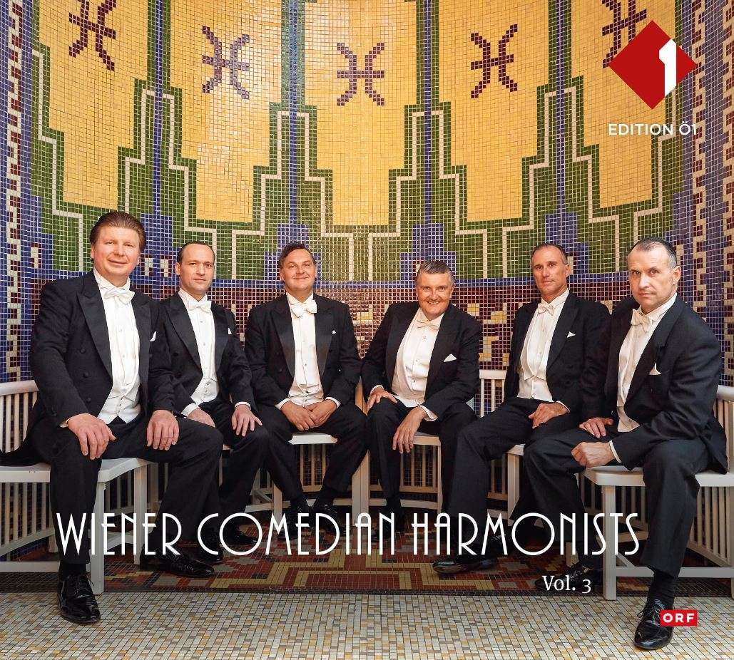 Musik CD Cover der 2. CD der Wiener Comedian Harmonists